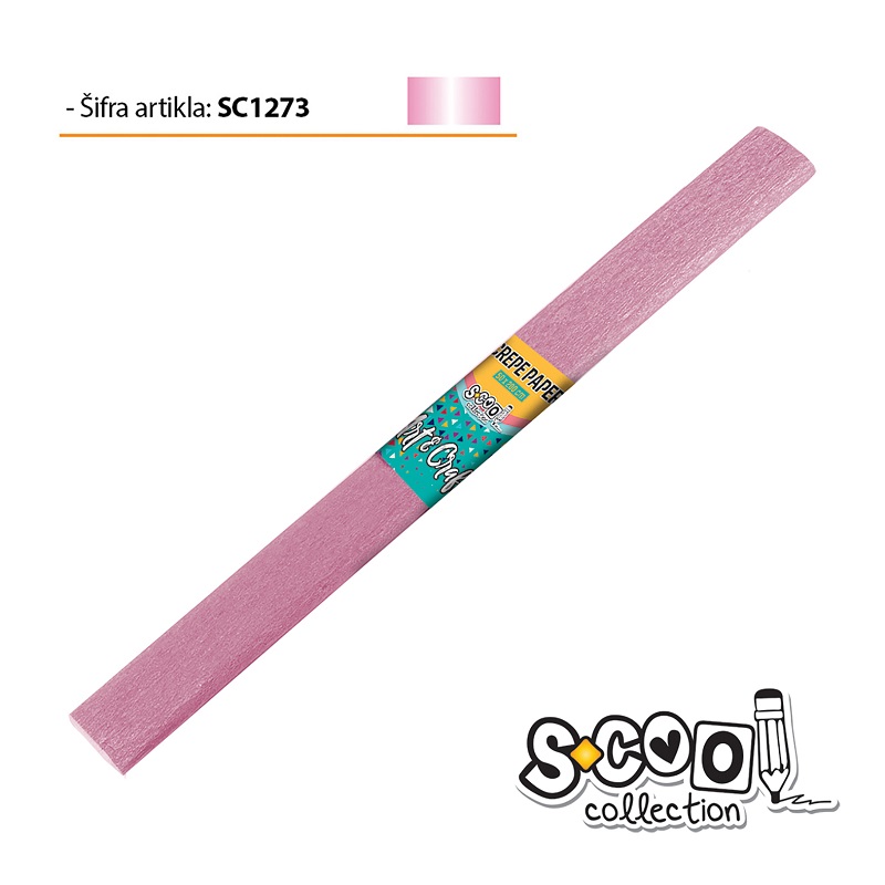 KREP PAPIR S-COOL ROZI 200x50cm